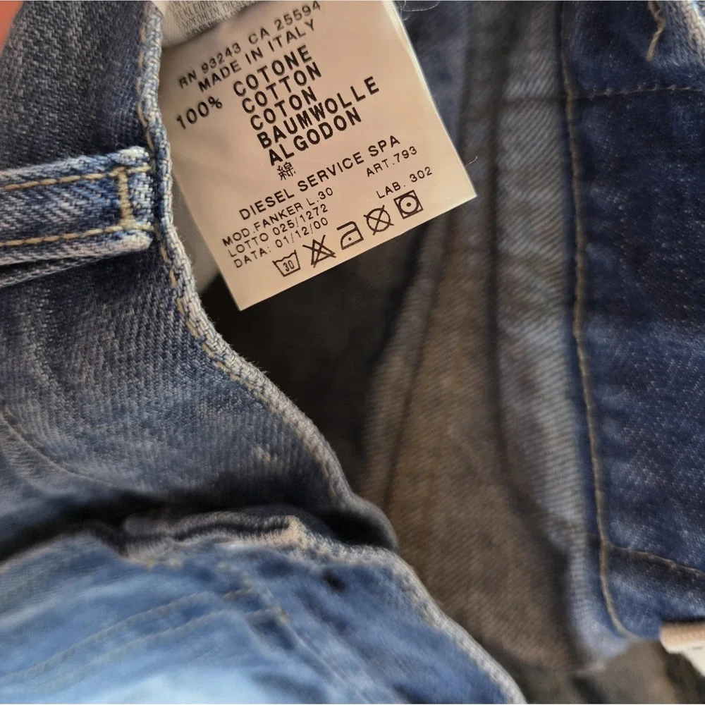 Diesel Jeans‎ Womens Size 30 Boot Cut Medium Wash Jeans Mid Rise